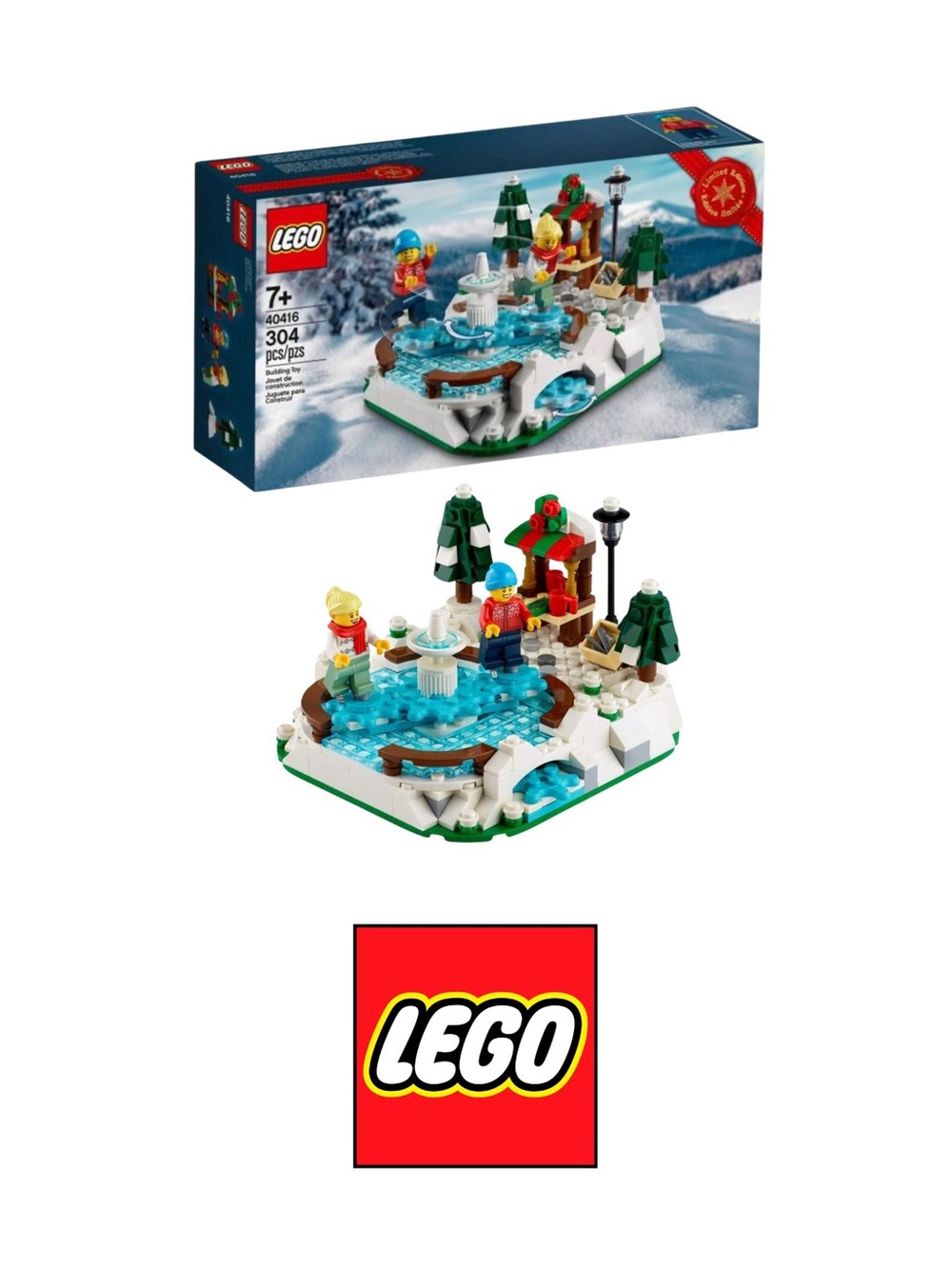 LEGO Ice Skating Rink Limited Edition Set (40146)